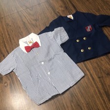 Vintage Winnie the Pooh Blazer  Shirt w/ Bow Tie 2 Piece Disney Toddler 2T USA
