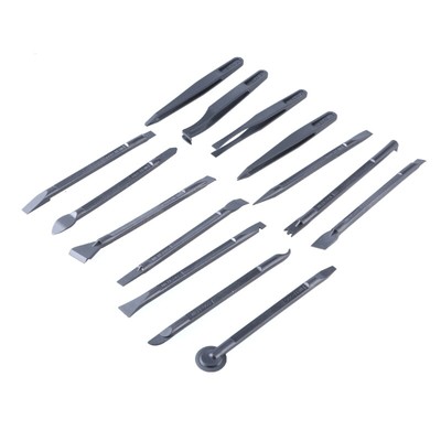 Essential 14Pcs Carbon Fiber Scraper Pack for Professional Cleaning Needs