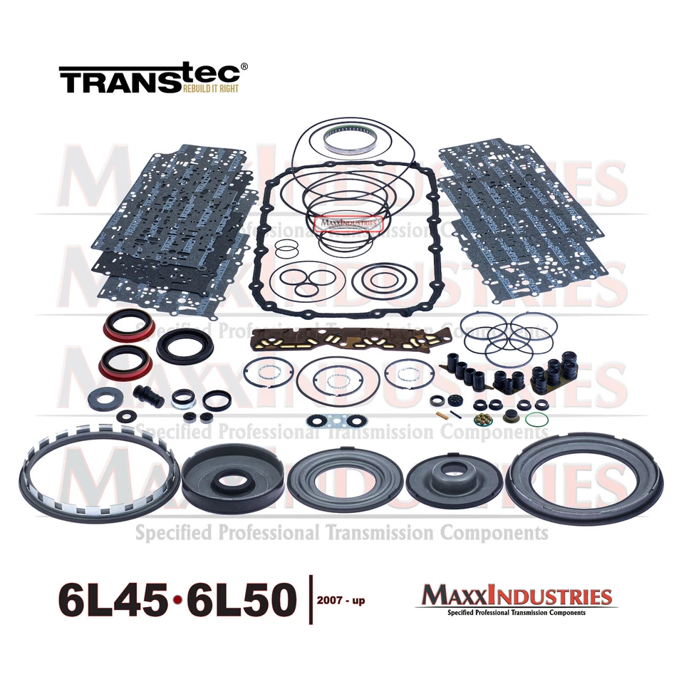 Kit de revisión de reconstrucción de transmisión 6L45 6L50 LS con pistones - embragues OEM 2007-UP Foto 3 de 4
