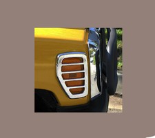 Biseles de luz marcadora cromados Hummer H3 y H3T 06-10 Hummer Billet (juego)