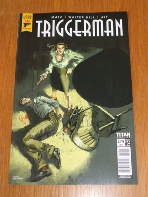 TRIGGERMAN #4 TITAN COMICS COVER B FEBRUARY 2017 NM (9.4)