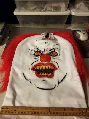 NWT- Full face and neck covering Pennywise Ski Mask - It from Spencers