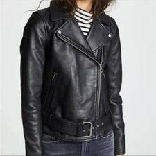 Nwot Madewell Black Ultimate Leather Jacket