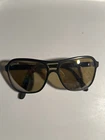 老式B&L RAY BAN法国黑色琥珀色全天候猫50滑雪太阳镜