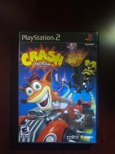 Crash: Tag Team Racing (Sony PlayStation 2, 2005) Ps2 CIB