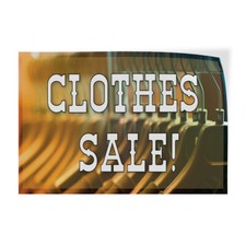 Decal Stickers Clothes Sale Business Vinyl Store Sign Label Business