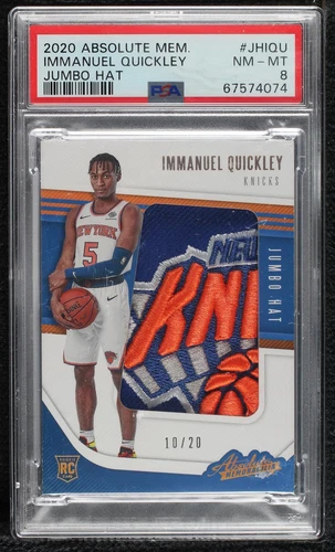 2020-21 Panini Absolute Memorabilia - Immanuel Quickley #JH-IQU