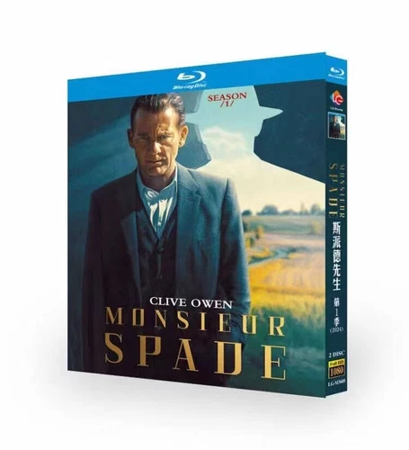 Monsieur Spade Season 1 (2024)   Series  2-Discs  New Box Set