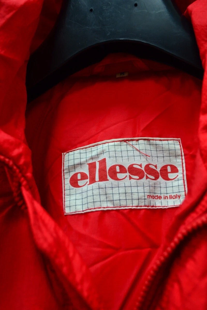 Vintage Ellesse Red In Italy | eBay