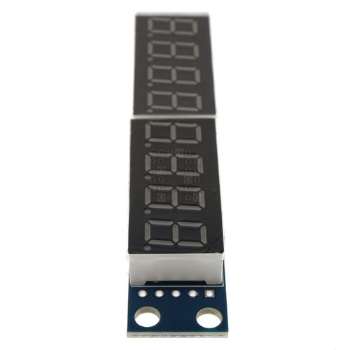8-Digit 0.56" Red 7-Segment LED Display with Decimal, MAX7219 Controller IC - Picture 5 of 20