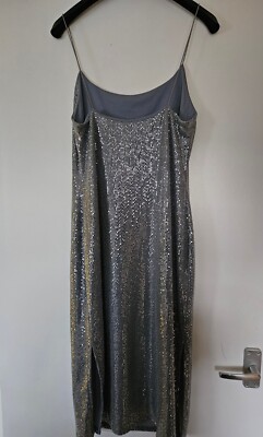 miss selfridge silver sequin dress Miss selfridge silver sequin