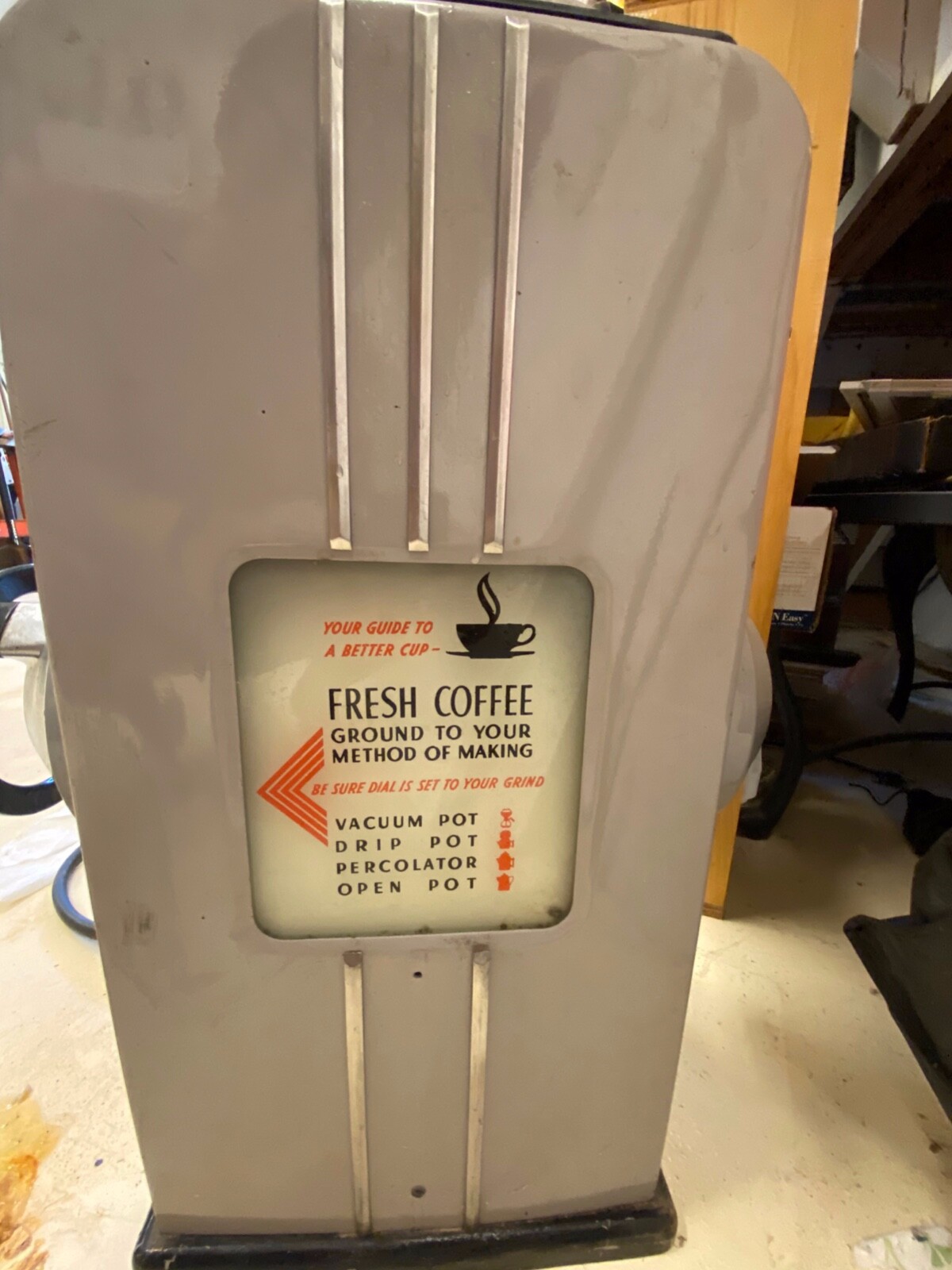 Hobart Vintage Coffee Grinder Industrial Model 3440 used at A & P