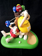 DISPENSER GOLF CARAMELLE ARACHIDI M&M VINTAGE DA COLLEZIONE MEMORABILIA MARTE M&M