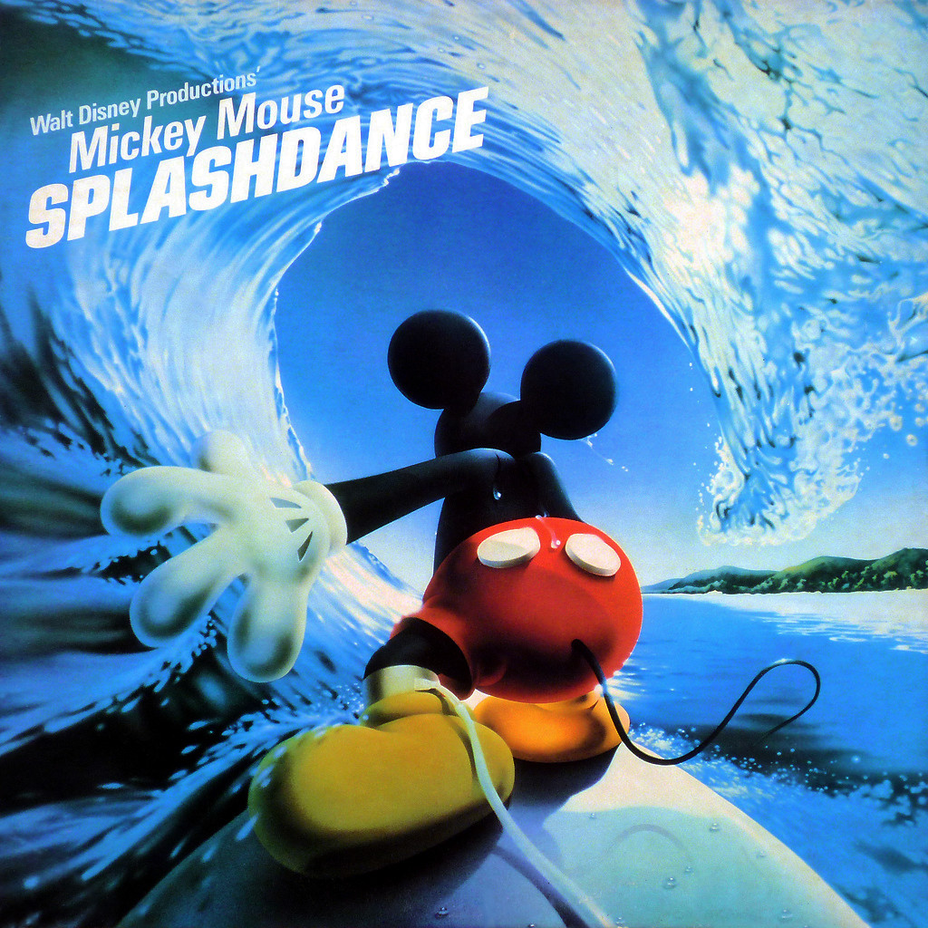 NEW Mickey Mouse 1980s Splashdance CD 1995 Walt Disney