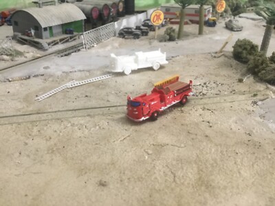 N Scale Fire Engine N Scale Fire Truck AMERICAN LAFRANCE 900 SERIES ENGINE (EARLY, OPEN) 3 ...