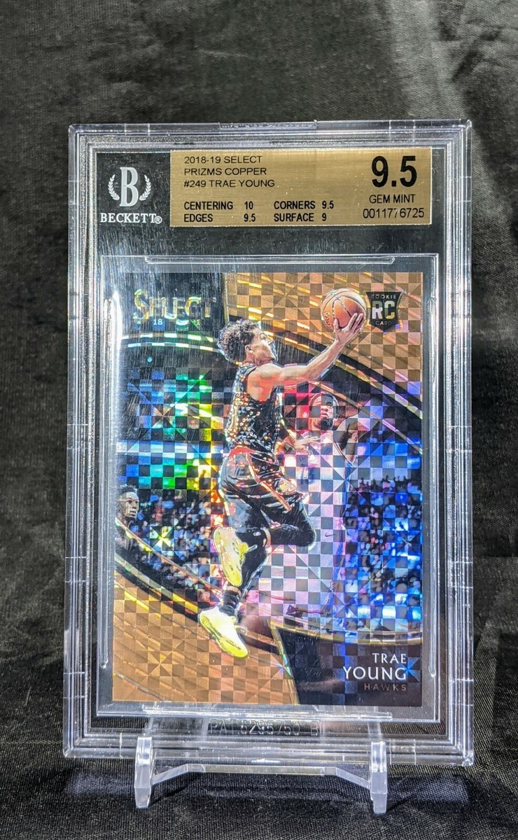 TRAE YOUNGのRC COURTSIDE 2018-19 Panini Select - Courtside #249 Trae Young (RC) BGS