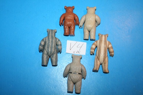 STAR WARS VINTAGE LOOSE FIGURES 5 PK. JABBAS EWOKS BESPIN IMPERIALS KENNER - Picture 39 of 61
