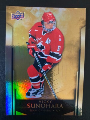 Vicky Sunohara 2023 Tim Hortons Collector's Series #78 Team Canada