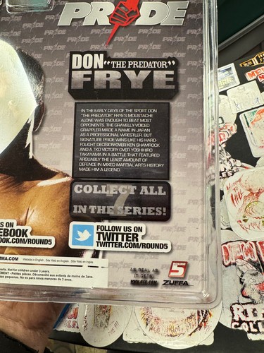 DON "The Predator" FRYE Round 5 PRIDE - 6" Figure Ultimate Collector - Picture 18 of 18