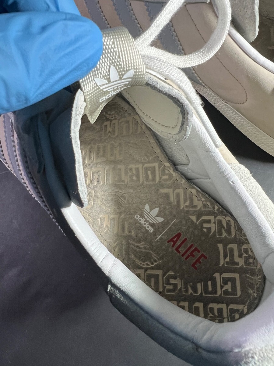 adidas gazelle silver green womens Adidas X MNUFC X Familia Gazelle ADV – Atlas main image 0