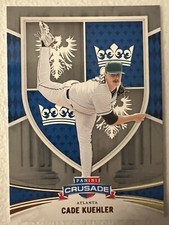 2024 Panini Crusade Blue Parallel Cade Kuehler Atlanta Braves