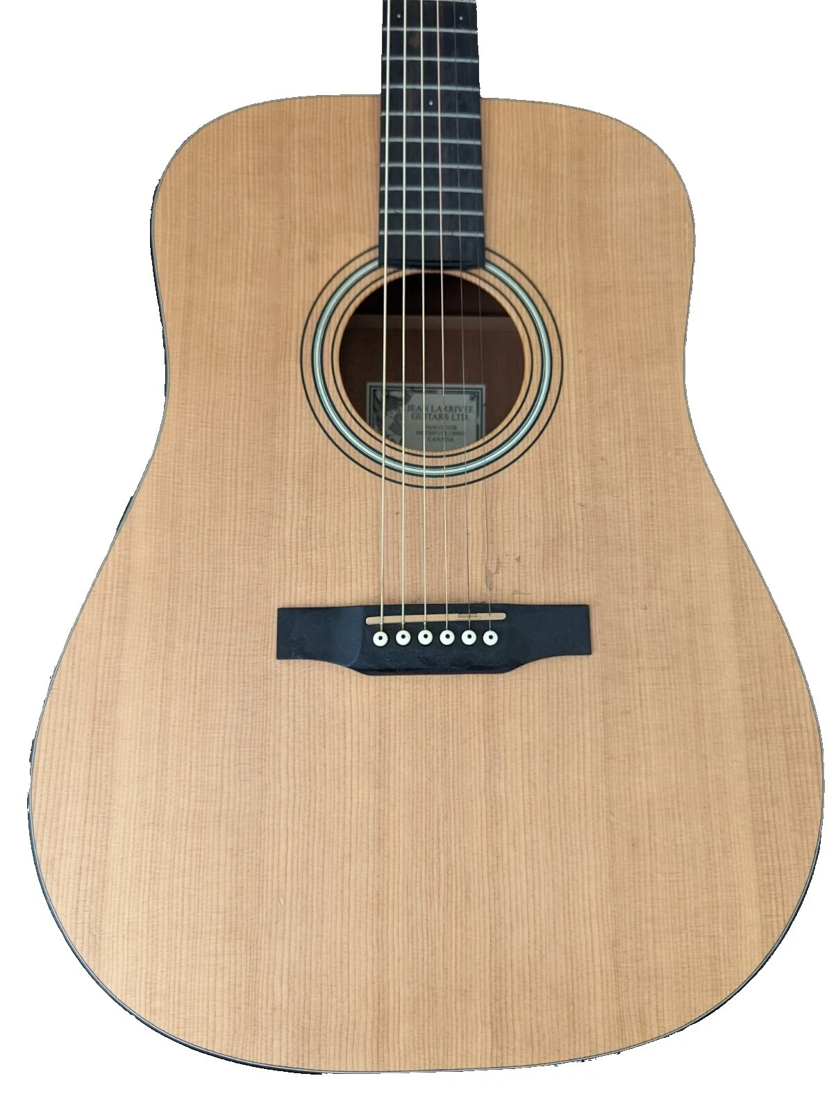 Cuerpo de Abeto Larrivée 6 Cuerdas Guitarras Acústicas