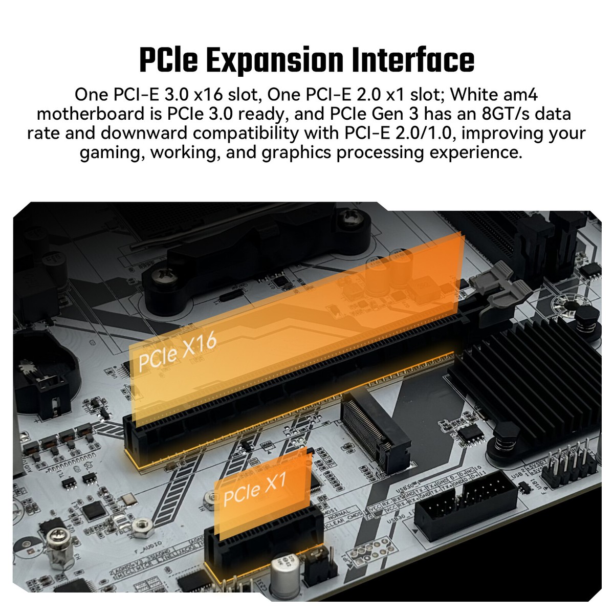 Am5 Motherboard ZSUS B450 Motherboard AMD Processor Dual-channel