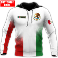 Personalized Name Mexico All Over Printed Unisex Hoodie, Mexico Men's Hoodie, Me