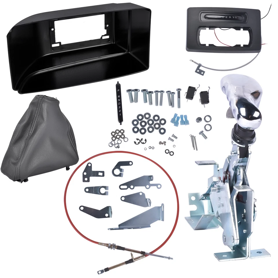 Se adapta a GM TH400 TH350 TH250 700R4 Ford C4/C6 E40D/4R100 palanca de cambios automática de trinquete Foto 4 de 4