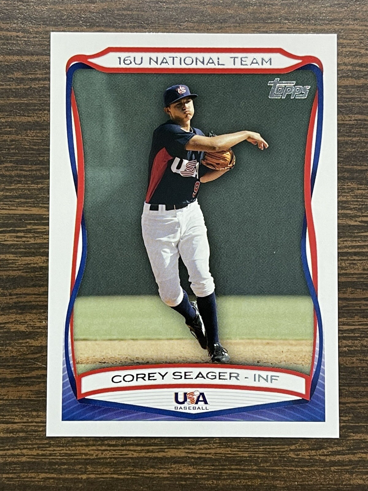 Corey Seager 2010 Topps Team USA 16U National Team #USA-62 LA Dodgers-Tx Rangers