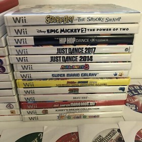 SAME DAY SHIPPING🚚💨 Nintendo Wii System Console 2 Controllers GAMES BUNDLE