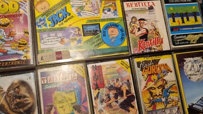 SINCLAIR ZX SPECTRUM 48K MICRO COMPUTER & 20 SPIELE #BBX40 BOXED KONSOLE #BB12