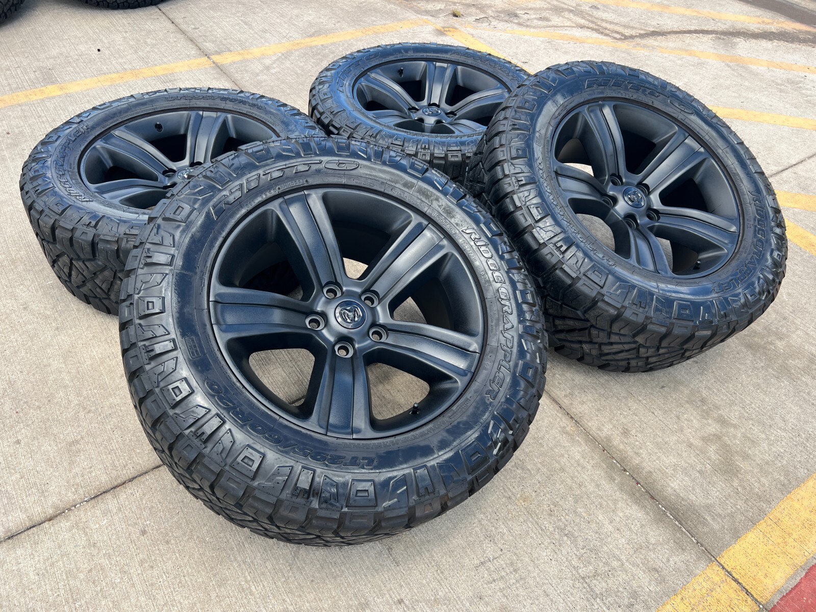 Dodge Ram 1500 Oem Rebel Wheels Rims 5x5 5 2453 18 19 21 Nitto Ebay