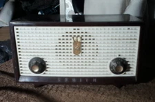 1956 Zenith A508R 5Z05 Broadcast Receiver Radio - Complete Needs Restoration