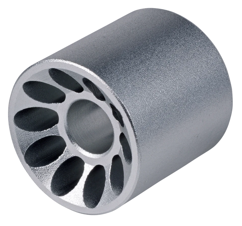 SW-Stahl 20740-2 Starres Rad Massiv Stahl Rolle für Rangierwagenheber