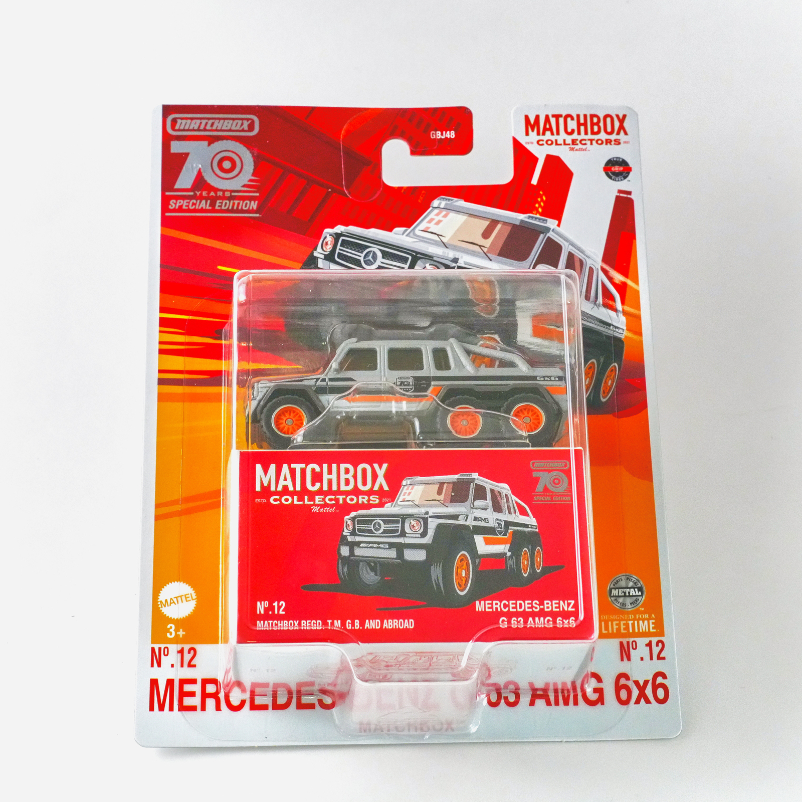 Matchbox Collectors Mercedes-Benz G 63 AMG 6x6 70 Years Special Edition