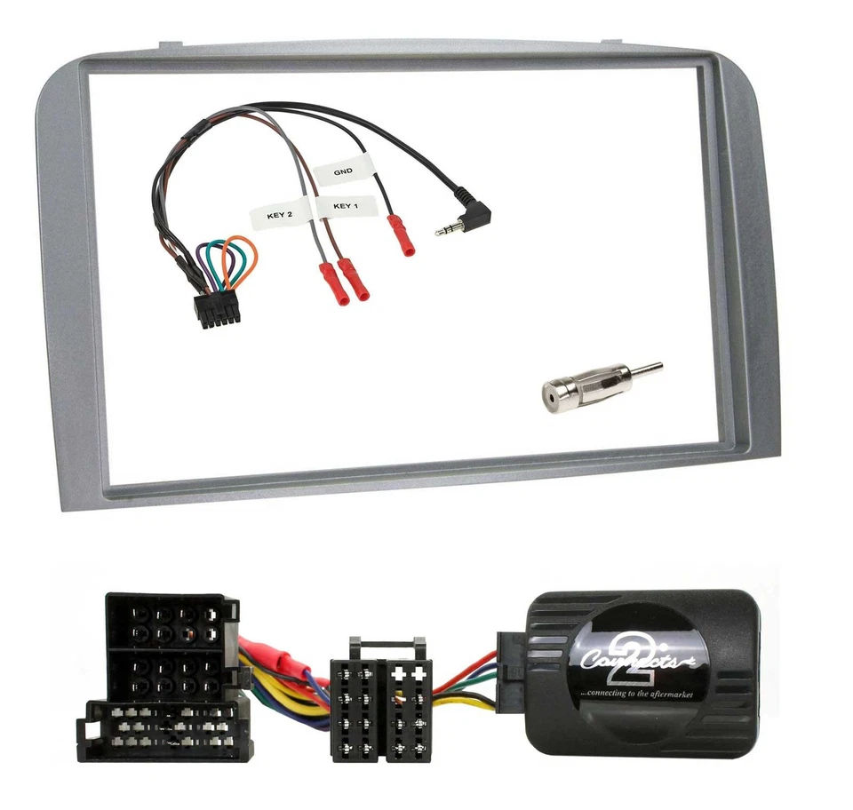 Pioneer 2DIN Lenkrad DAB USB Bluetooth Autoradio für Alfa Romeo 147 GT 04-10 sil - Bild 3 von 4