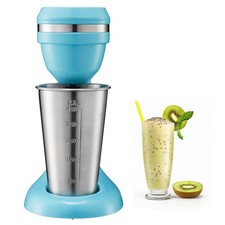 Milkshake Maker 100W Drink Mixer Machine Single-Head Blender W/ Dual-Speed