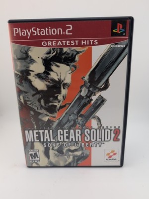 Metal Gear Solid 2: Sons of Liberty (Sony PlayStation PS2, 2001