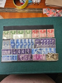 GB Stamps Mixed Used KGVI Lot 45