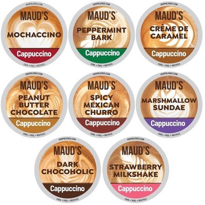 Cappuccino Pods Variety Pack - Compatible with Keurig^