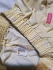 Vintage Osh Kosh yellow rosebud long pants.  Sz. 5.   Made in USA. UNION label — photo 4