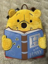 Loungefly Disney Winnie the Pooh Mini Backpack Yellow Red Brown Blue