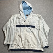 VTG 90s Nike Full Zip Hooded Windbreaker Jacket - Womens Large L