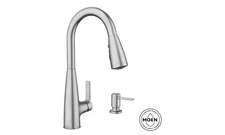 Moen Haelyn Pull-Down Sprayer Kitchen Faucet Power Boost Spot Resist Stainless
