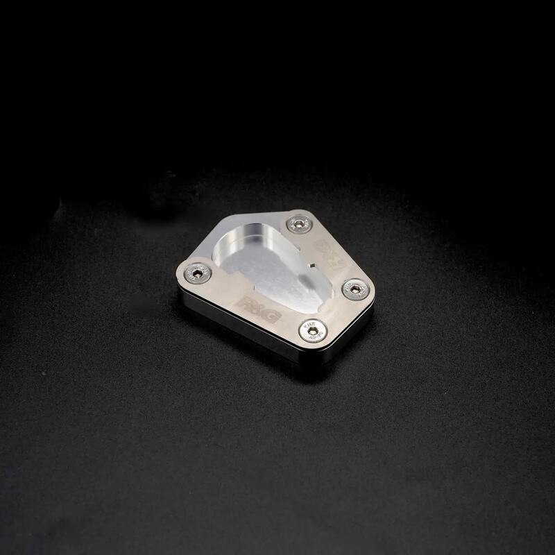 Béquille latérale R&G RACING pour Triumph Speed Triple 1200 RS en aluminium noir