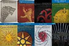Game of Thrones 8-Season Bundle With Best Buy Exclusive Slipcovers Seasons 1-8