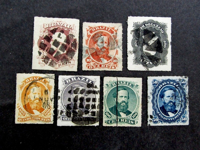 nystamps Brazil Stamp # 61-67 Used $147 L10y396