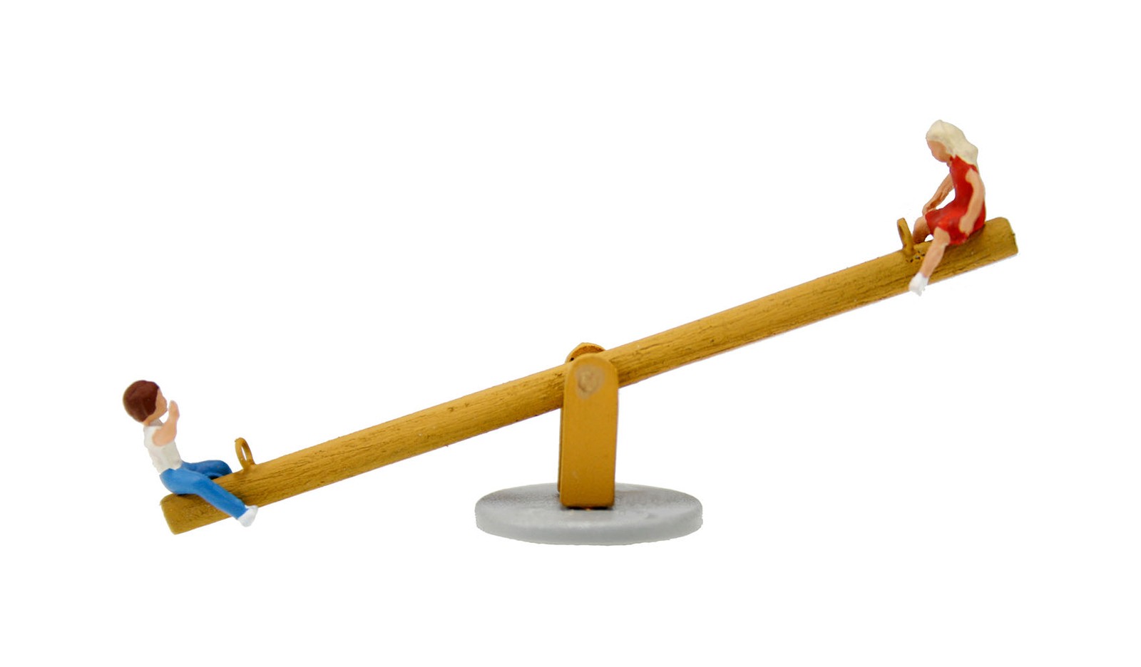 Viessmann 1503 - H0 Children's seesaw, moving - New