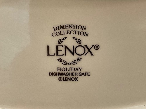 Serveur divisé Lenox Holiday Tree Dimension Collection Noël - Photo 2/3